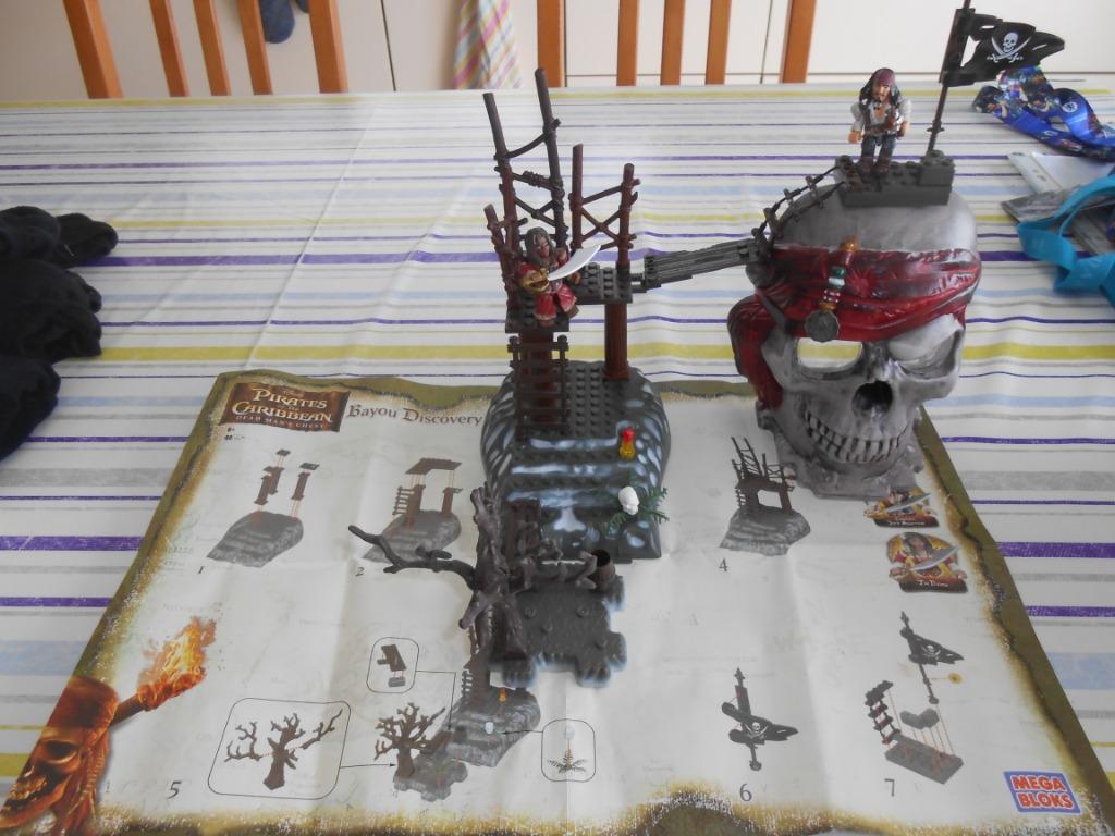 Mega Bloks POTC Dead Man's Chest 1025 Bayou Discovery, Enlèvement ou Envoi, Utilisé, Megabloks