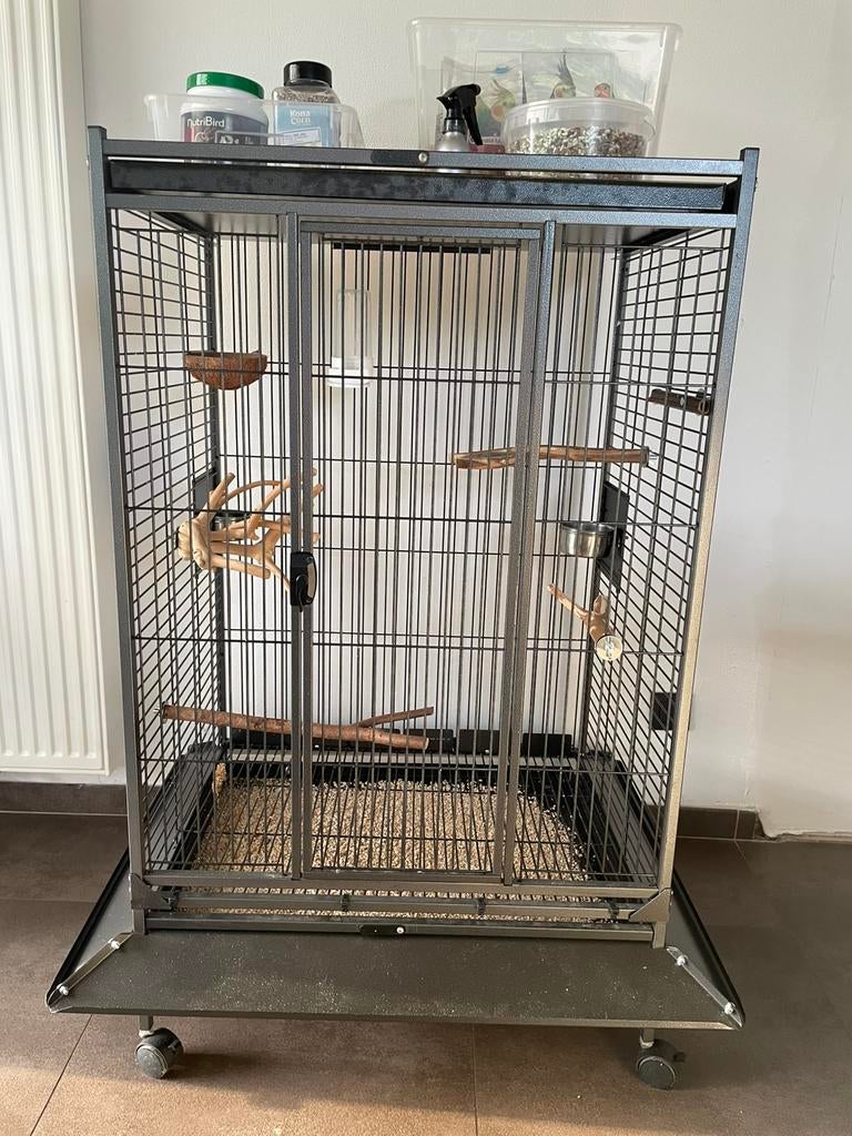 Vogelkooi te koop, Enlèvement, Comme neuf, Cage à oiseaux