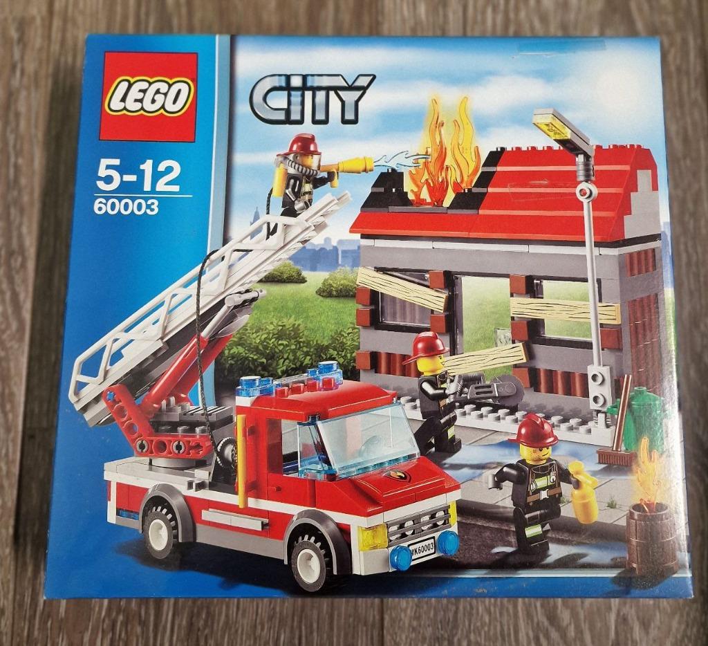 Lego set 60003 City Brandalarm, Verzenden, Zo goed als nieuw, Complete set, Lego
