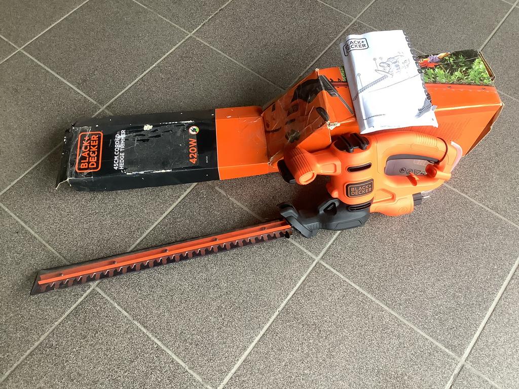 Heggenschaar Black&Decker, Ophalen, Zo goed als nieuw