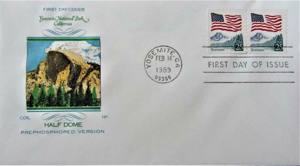 FDC- USA- NATUUR- YOSEMITE NATIONAL PARK, Ophalen of Verzenden, Gestempeld, Dier of Natuur