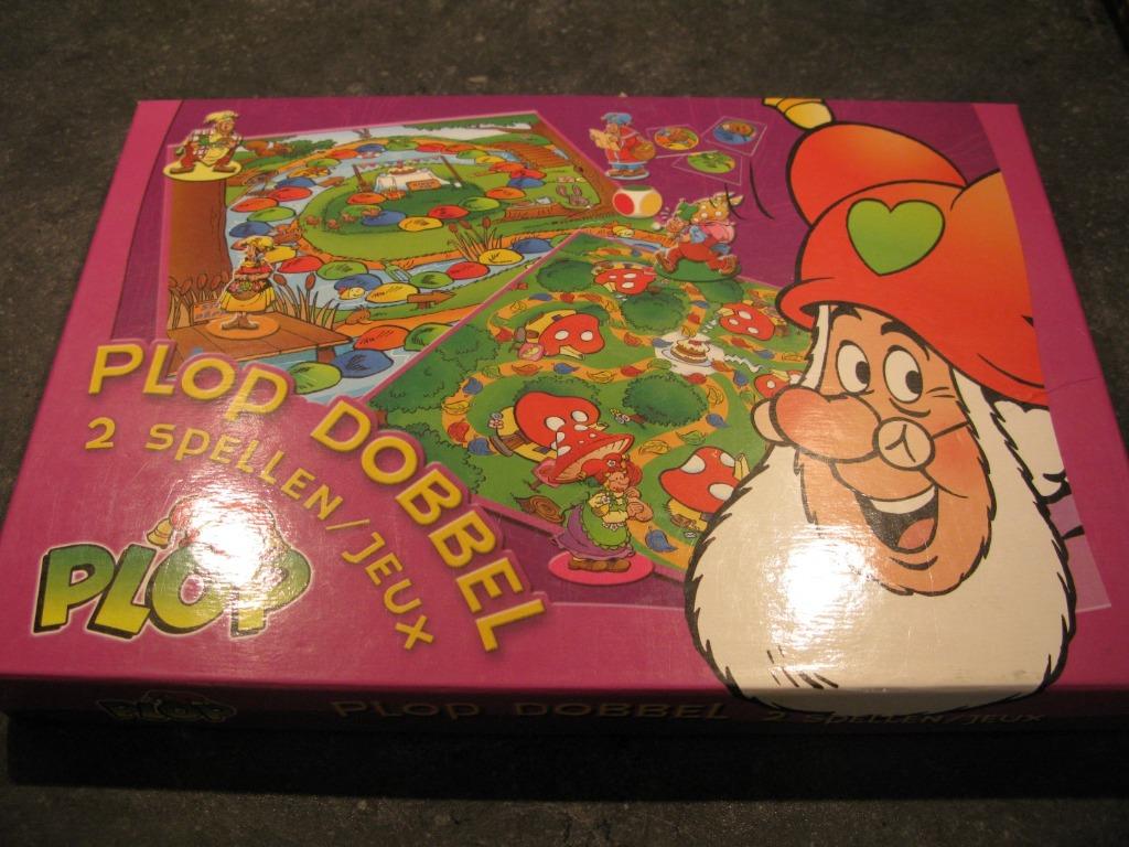 Plop dobbel ( 2 kabouterspellen in 1 doos ), Trois ou quatre joueurs, Enlèvement ou Envoi, Comme neuf