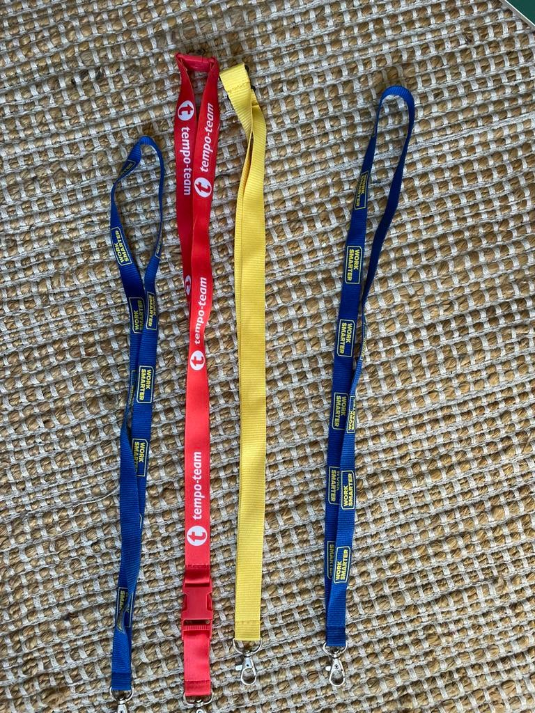 4 lanyards, Ophalen of Verzenden, Nieuw
