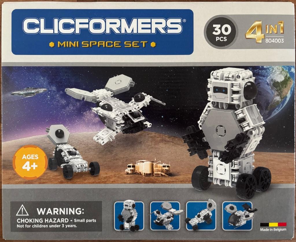 Clicformers 804003 Mini Space Set, Kinderen en Baby's, Speelgoed | Bouwstenen, Ophalen, Nieuw, Overige merken
