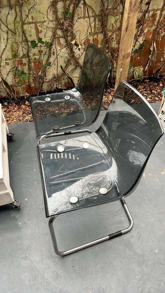IKEA stoelen, Huis en Inrichting, Stoelen, Ophalen, Overige materialen, Twee, Zo goed als nieuw