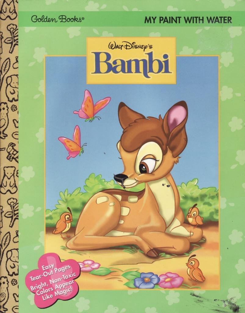 Bambi – Walt Disney: eigen verf creaties, Ophalen of Verzenden, Bambi of Dumbo, Gebruikt