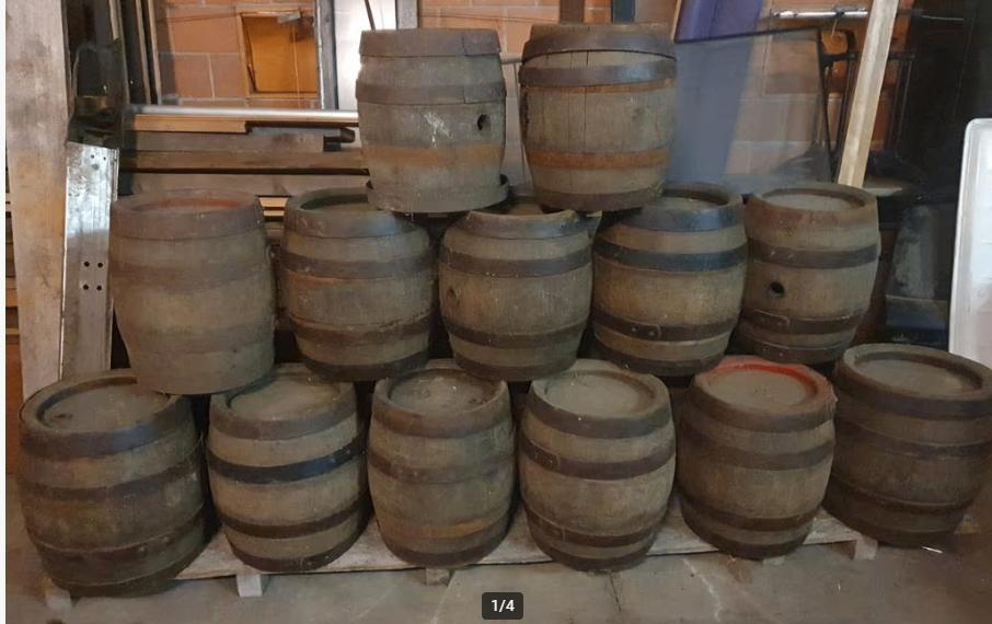 Eiken bier tonnen, Wielemans, Enlèvement, Utilisé, Autres types, Autres marques