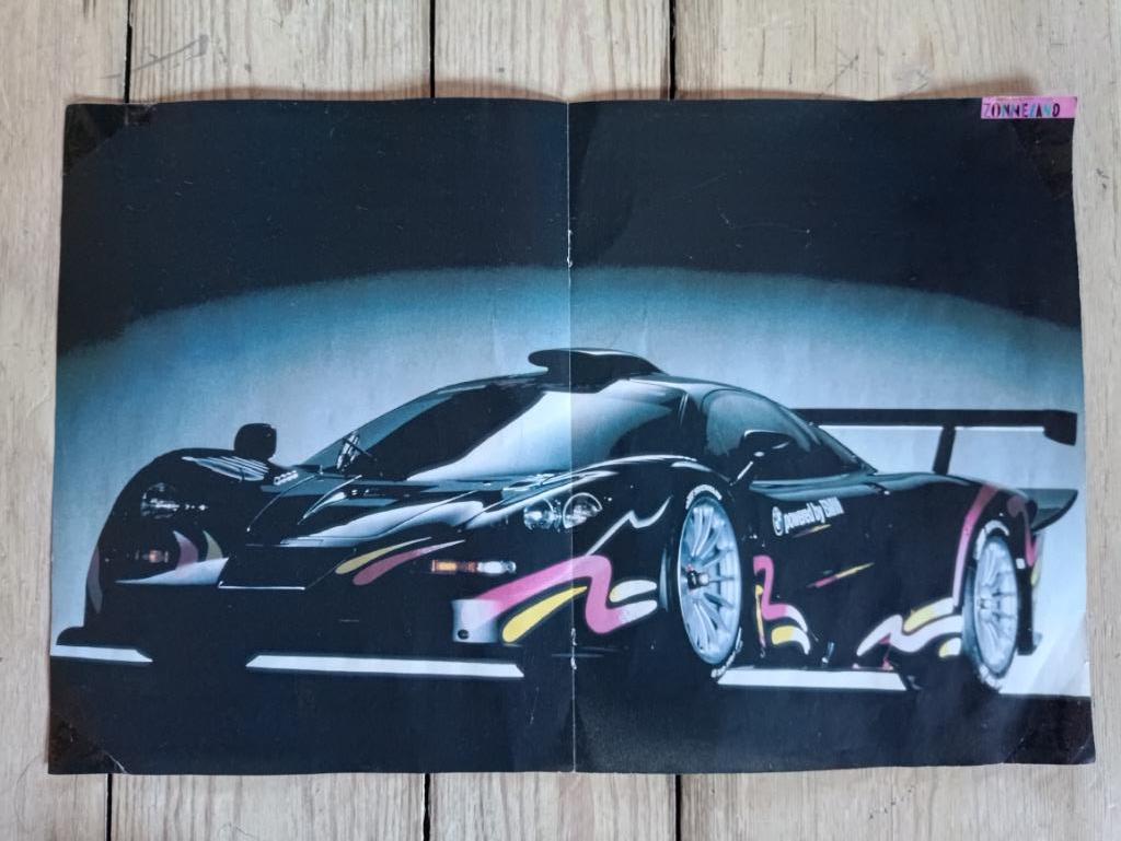 Poster A3 pour voitures de sport BMW, Enlèvement