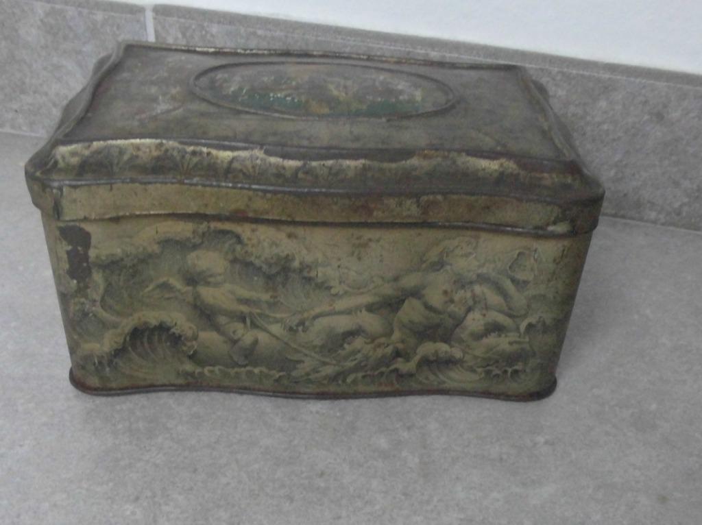 Ancienne boite en métal, Enlèvement ou Envoi, Utilisé, Autre