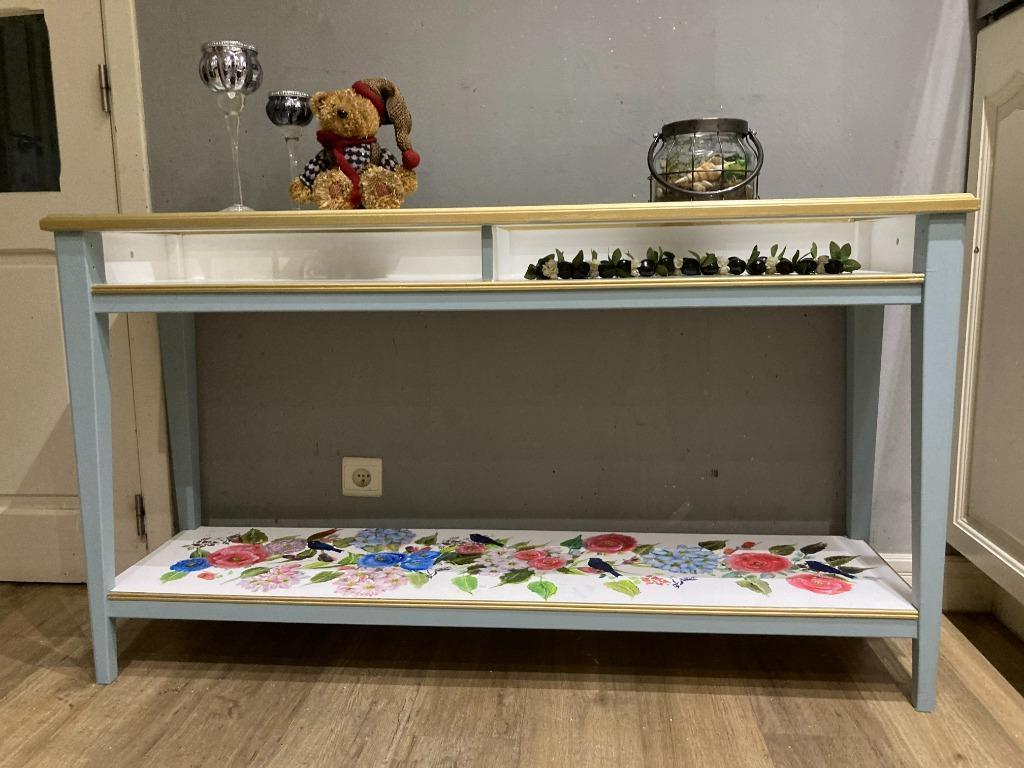 prachtige sidetafel, 100 à 150 cm, 25 à 50 cm, Comme neuf, Landelijk