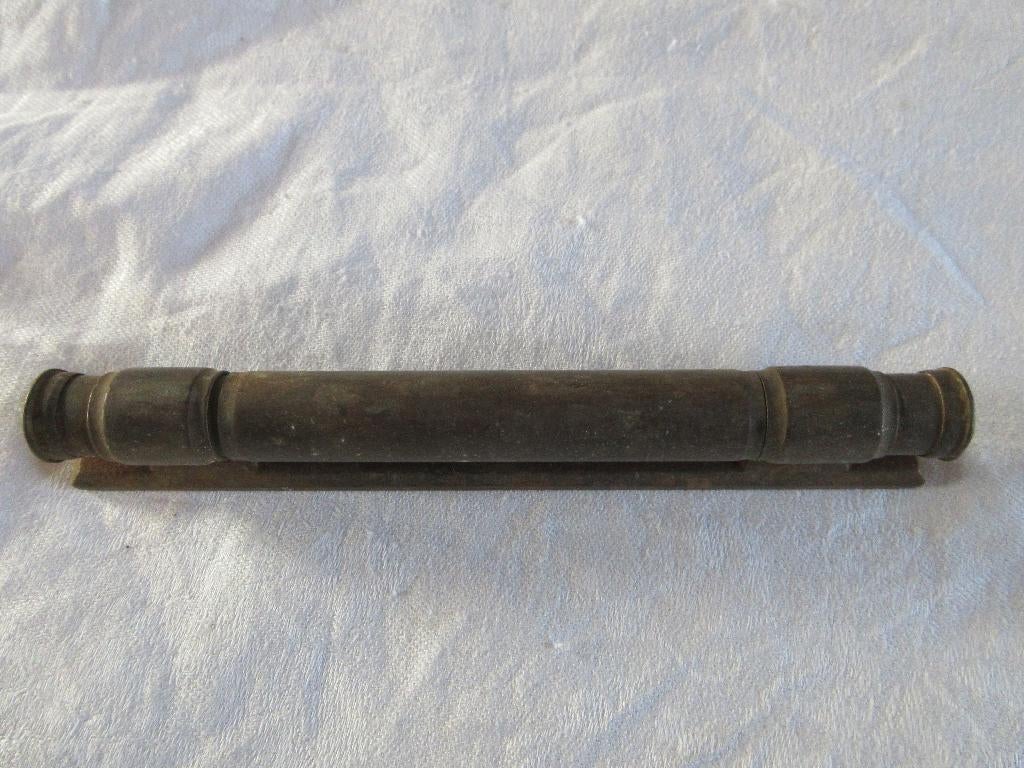 Ancien niveau cuivré avec fenêtre coulissante outil mesure, Antiquités & Art, Enlèvement