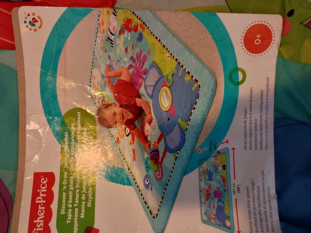 Fisher Price babydeken, Kinderen en Baby's, Ophalen, Gebruikt