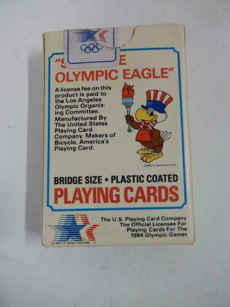 kaartspel "SAM, The Olympic Eagle" (1984), Verzamelen, Ophalen of Verzenden, Zo goed als nieuw, Spel