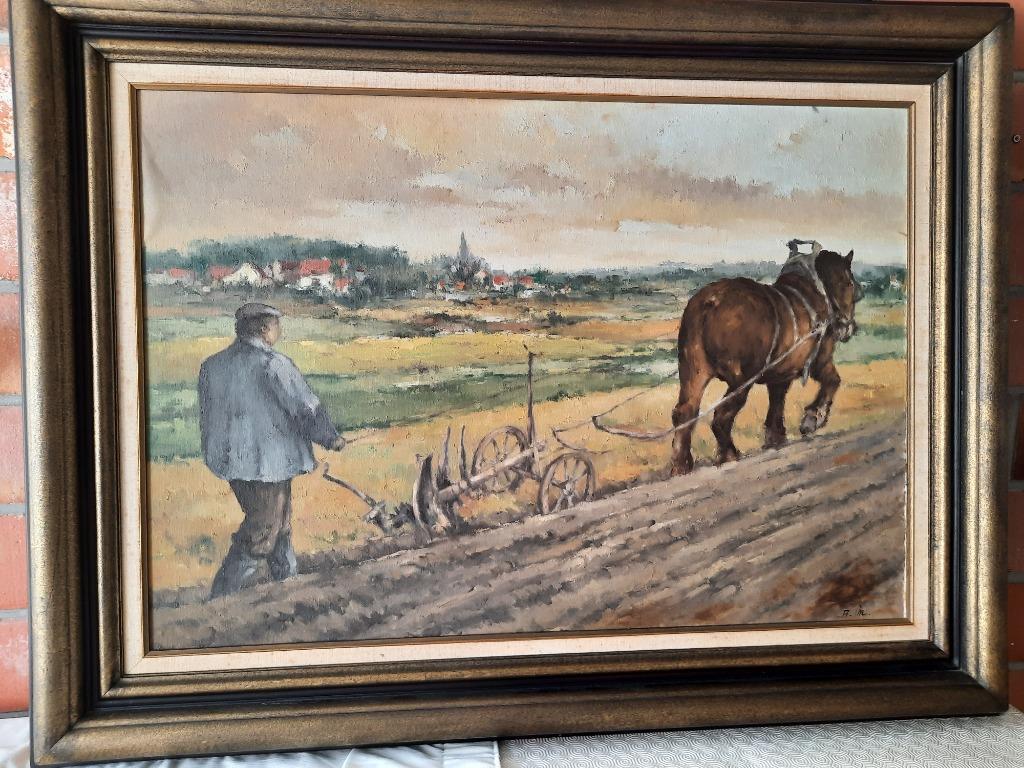oude schilderij, Ophalen