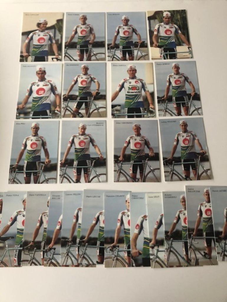 24 wielerprenten MG-GB-Isoglas 1993, Ophalen of Verzenden, Zo goed als nieuw