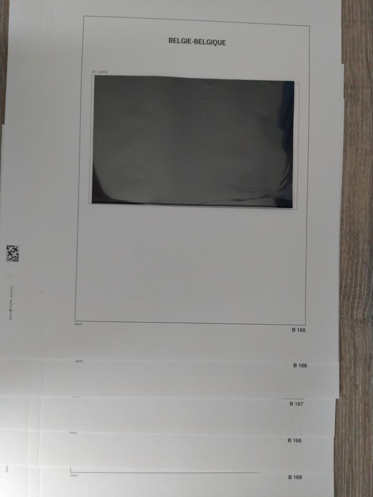 Davo België supplement bladen 2014 voor blokken., Postzegels en Munten, Ophalen of Verzenden, Overige typen