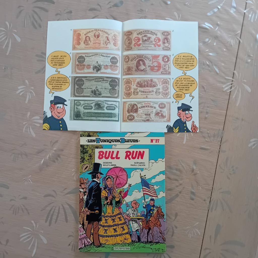 EO - Les tuniques bleues T27 + planche à billets, Enlèvement ou Envoi