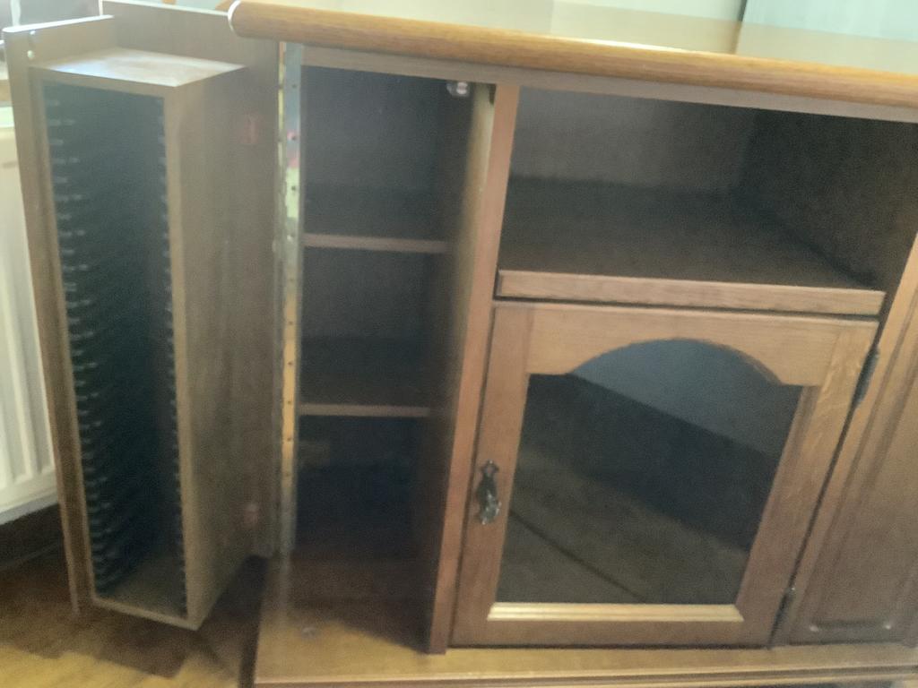 Meuble TV-Hi-Fi, Maison & Meubles, Accessoires pour la Maison | Étagères pour CD & DVD, Enlèvement, Utilisé, Bois, CD