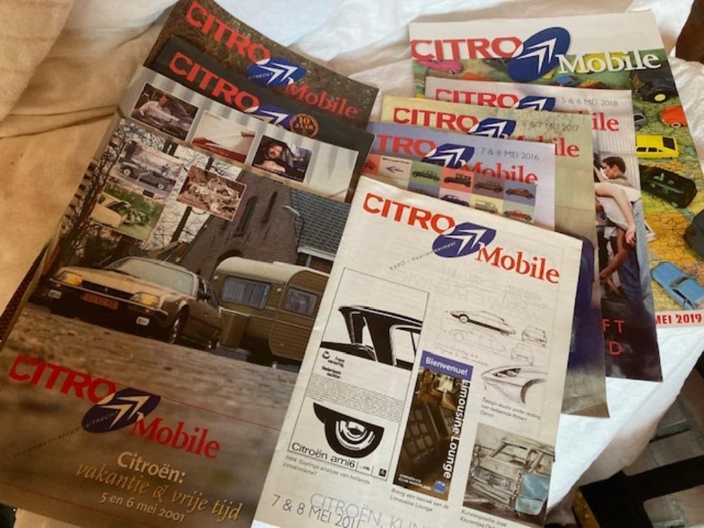 Programma boekjes CitroMobile, Ophalen of Verzenden, Zo goed als nieuw, Citroën