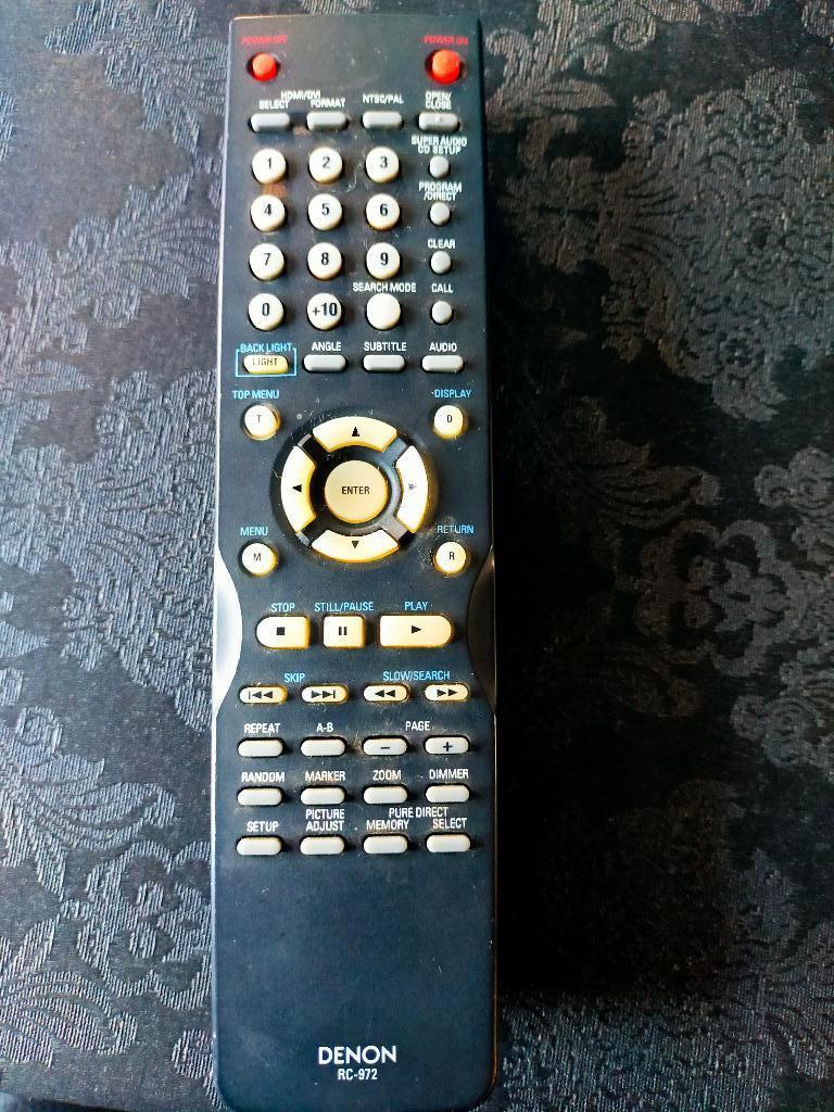 télécommande DENON, TV, Hi-fi & Vidéo, Enlèvement ou Envoi, Comme neuf, Originale, Récepteur ou Amplificateur