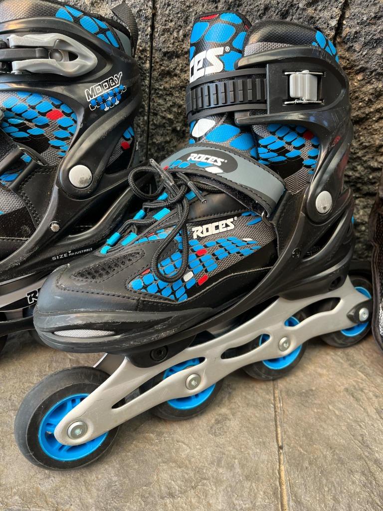 rolschaatsen, Sport en Fitness, Ophalen, Verstelbaar, Roces, Zo goed als nieuw