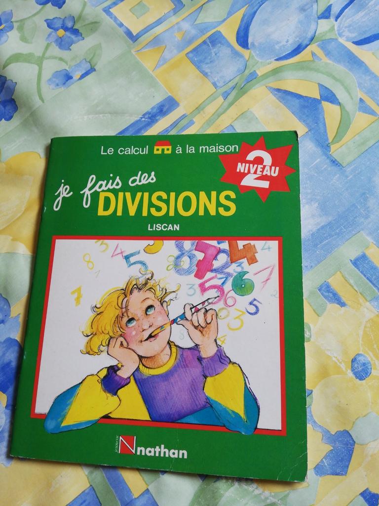 Je fais des divisions. Niveau 2. 4e-5e primaire., Enlèvement ou Envoi, Comme neuf, Primaire