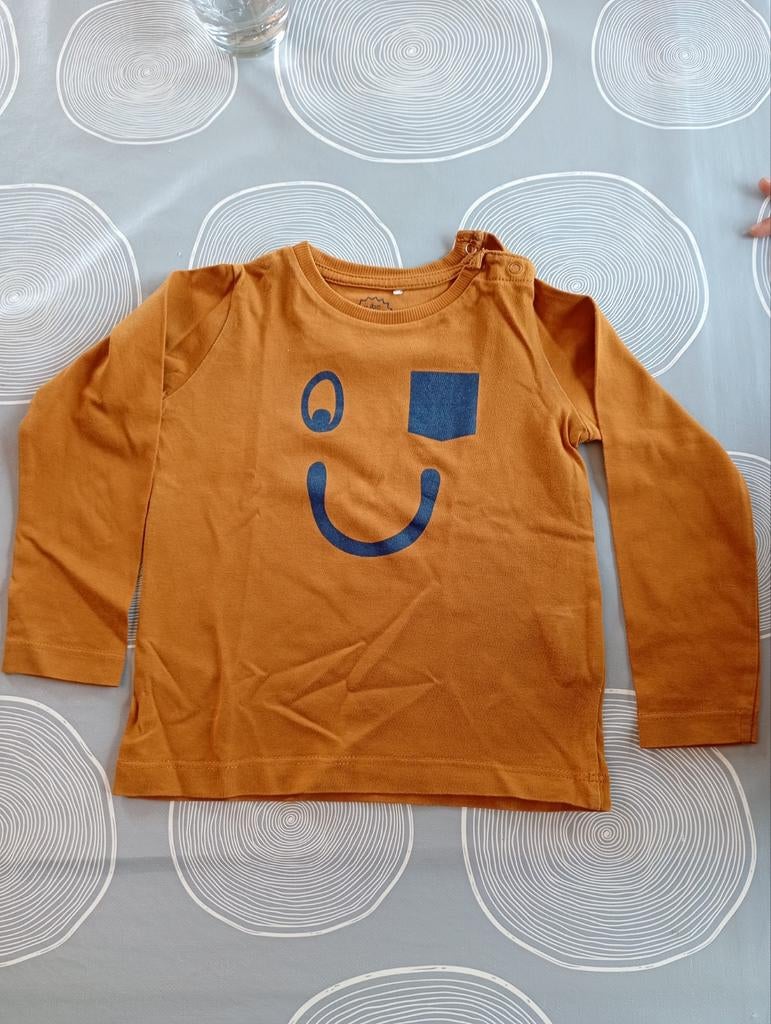 T-shirt lange mouw - JBC - mt 86, Kinderen en Baby's, Babykleding | Maat 86, JBC, Ophalen of Verzenden, Zo goed als nieuw, Jongetje