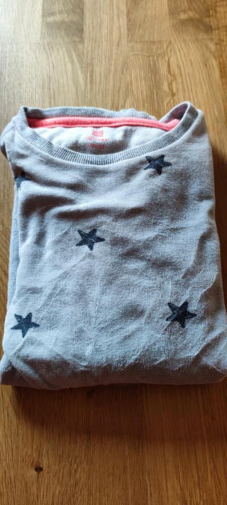 Zachte pyjama met sterretjes ster motief 148 152, Ophalen of Verzenden, Gebruikt, Meisje, Nacht- of Onderkleding
