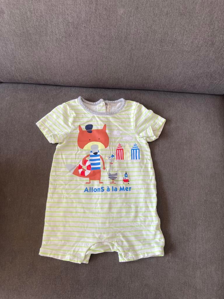 Pyjama d'été 12 mois Orchestra en très bon état, Garçon, Enlèvement ou Envoi, Vêtements de nuit ou Sous-vêtements, Utilisé