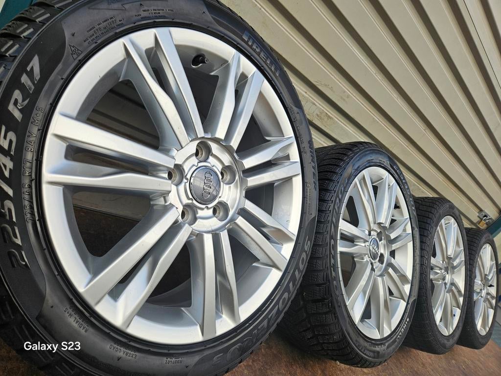 17 inch Audi A3 S3 E-tron Velgen winterbanden, Auto-onderdelen, Ophalen of Verzenden, Gebruikt