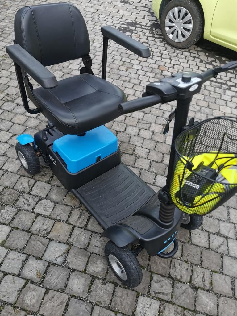 Scootmobiel opvouwbare vivo Life&mobility nieuw accu's, Ophalen of Verzenden, Inklapbaar, Zo goed als nieuw, Elektrische rolstoel