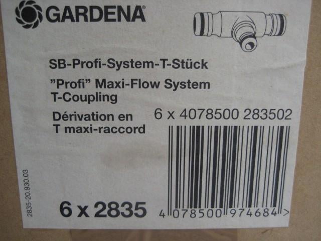 Gardena SB- Profi Systeem - T stuk type 2835 19mm/34 Nieuw., Tuin en Terras, Tuinslangen, Ophalen of Verzenden, Nieuw, Tuinslangkoppeling
