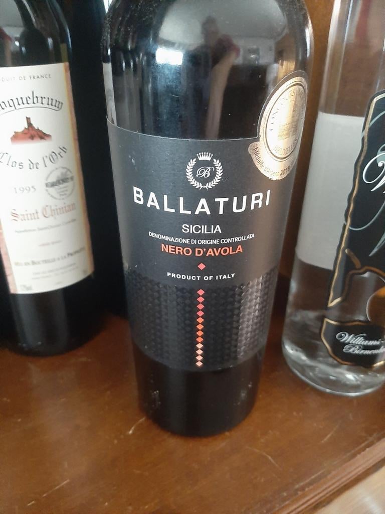 Ballaturi Nero d’Avola – Sicilië DOC
2018, Ophalen of Verzenden, Zo goed als nieuw, Rode wijn, Vol