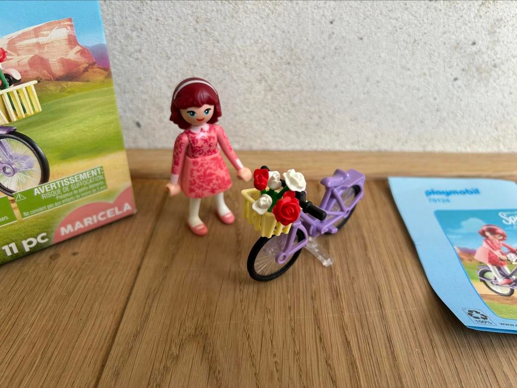 Playmobil - spirit - 70124 - Maricella met fiets, Ophalen, Zo goed als nieuw