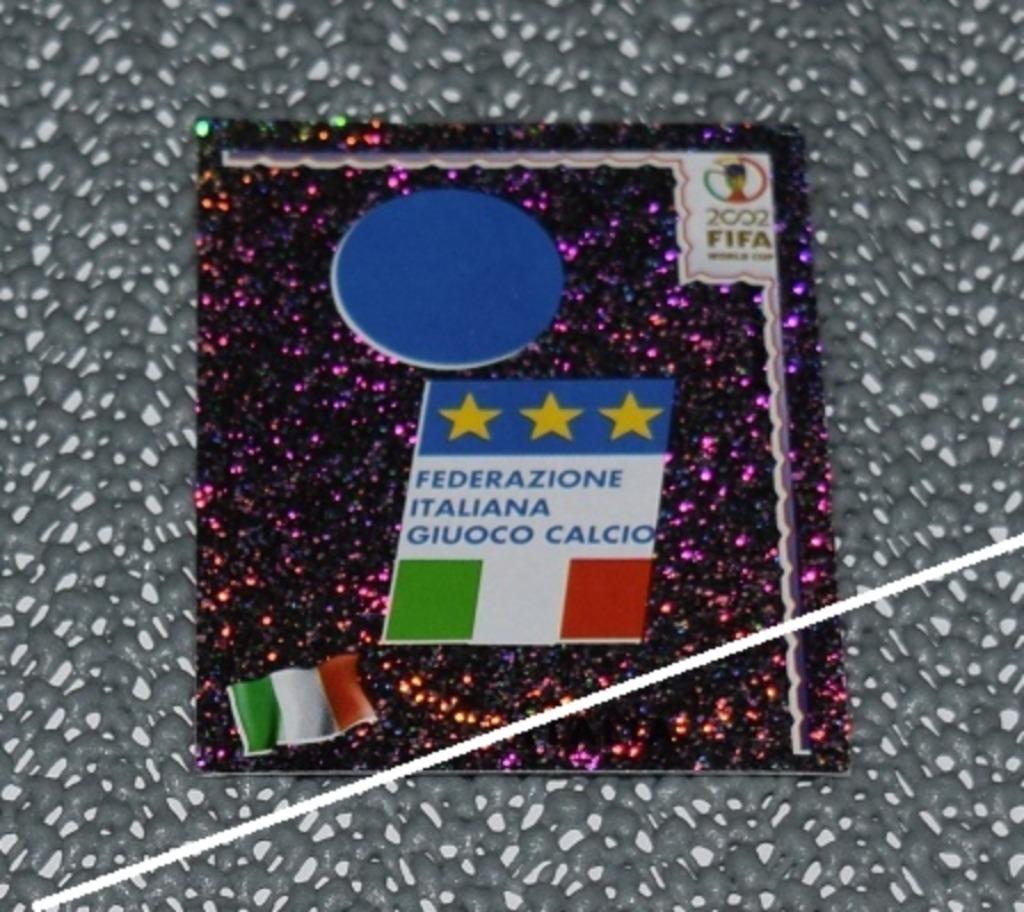 Panini / WK Korea / Japan 2002 / Embleem Italia, Verzamelen, Verzenden, Nieuw, Poster, Plaatje of Sticker