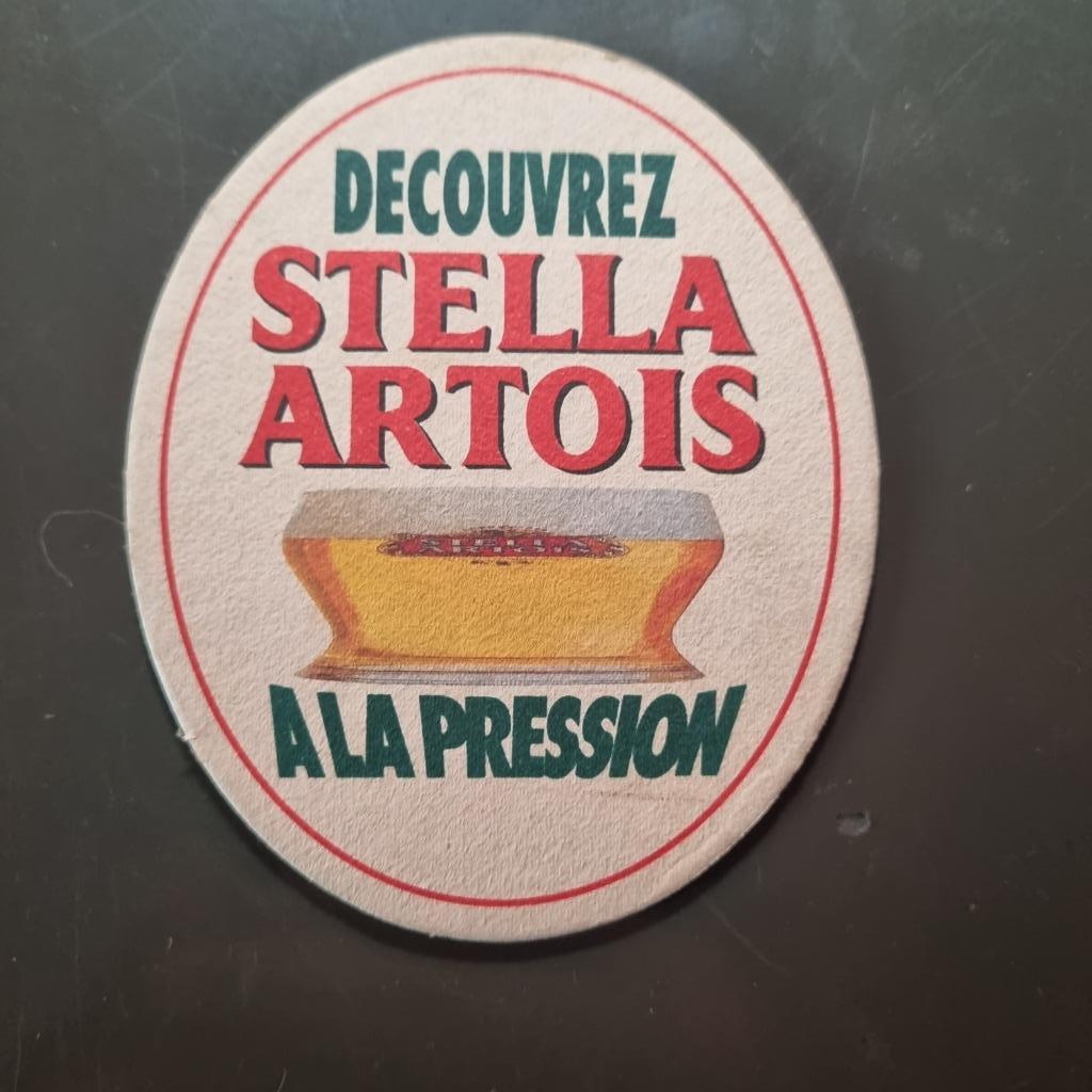 Sous Bock Stella Artois (modèle 171), Ophalen of Verzenden, Gebruikt, Viltje(s), Stella Artois