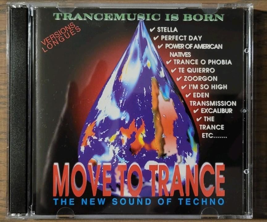 Move to trance The new sound of techno (1993), CD & DVD, Enlèvement ou Envoi, Utilisé