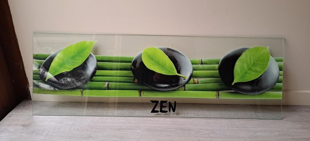 Mooie glazen wanddecoratie, Huis en Inrichting, Woonaccessoires | Schilderijen, Tekeningen en Foto's, Ophalen of Verzenden, Zo goed als nieuw