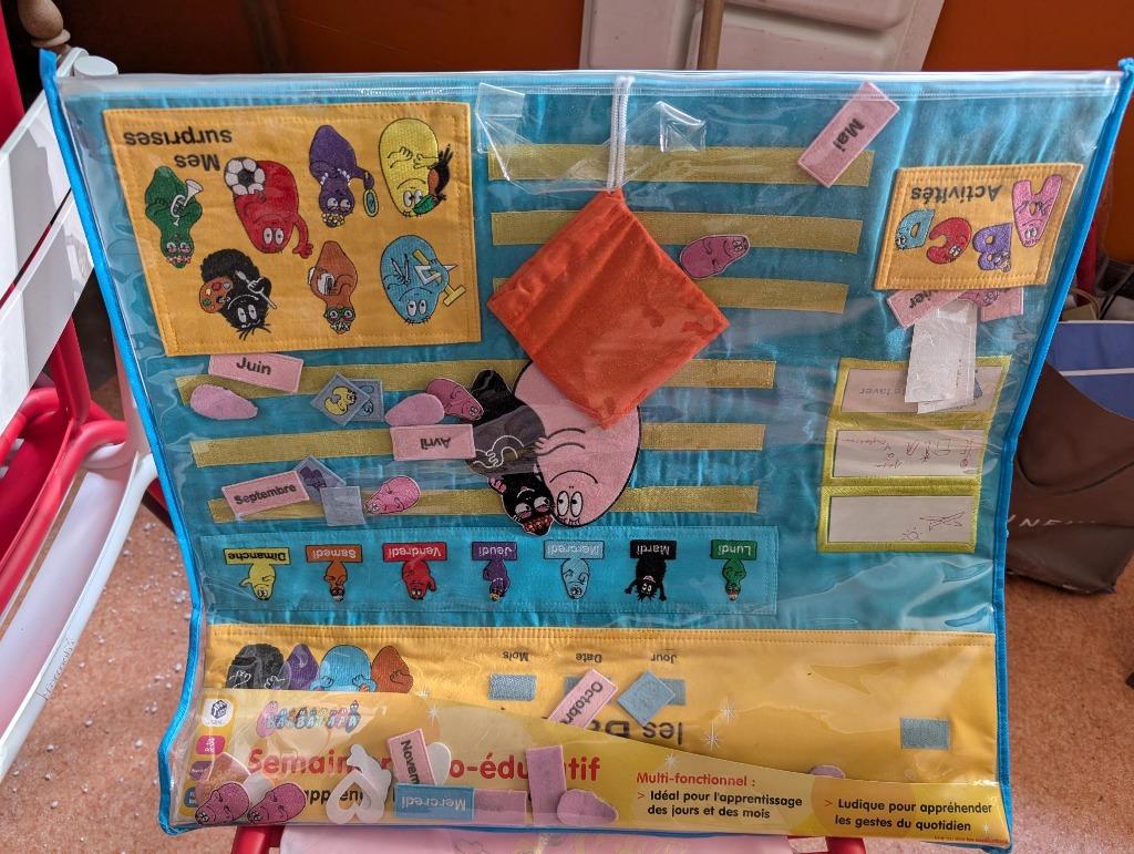 Semainier ludique BARBAPAPA, Ophalen, Gebruikt, Ontdekken