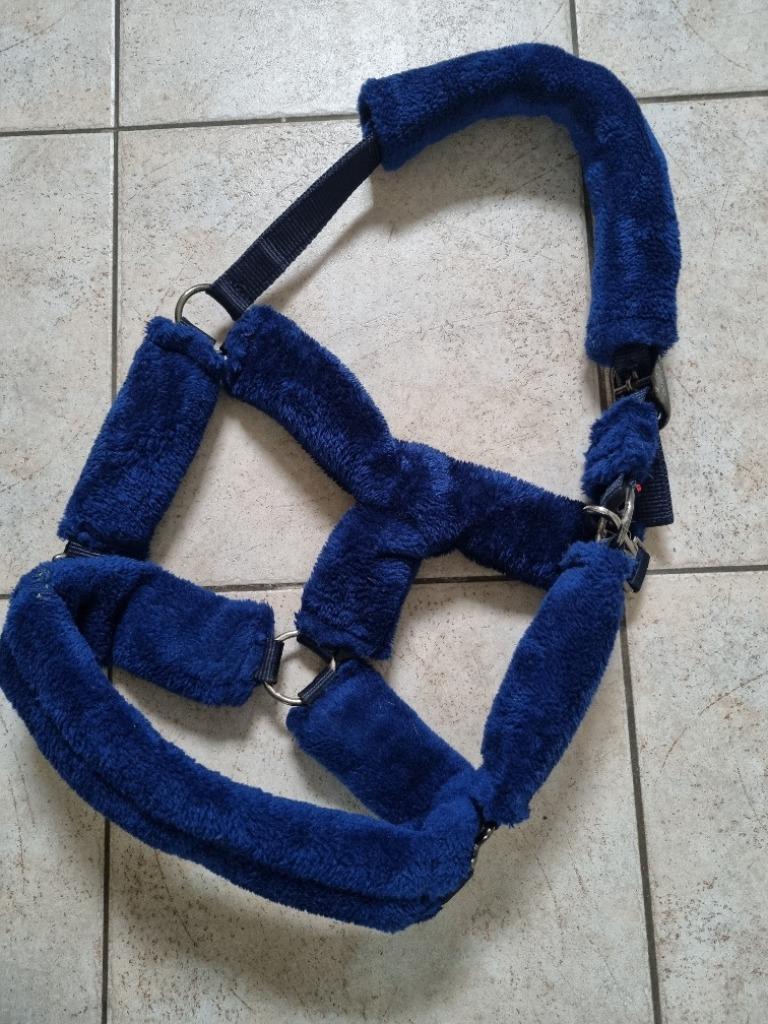 Halster-Blauw bonte halster-Cob, Dieren en Toebehoren, Ophalen of Verzenden, Zo goed als nieuw