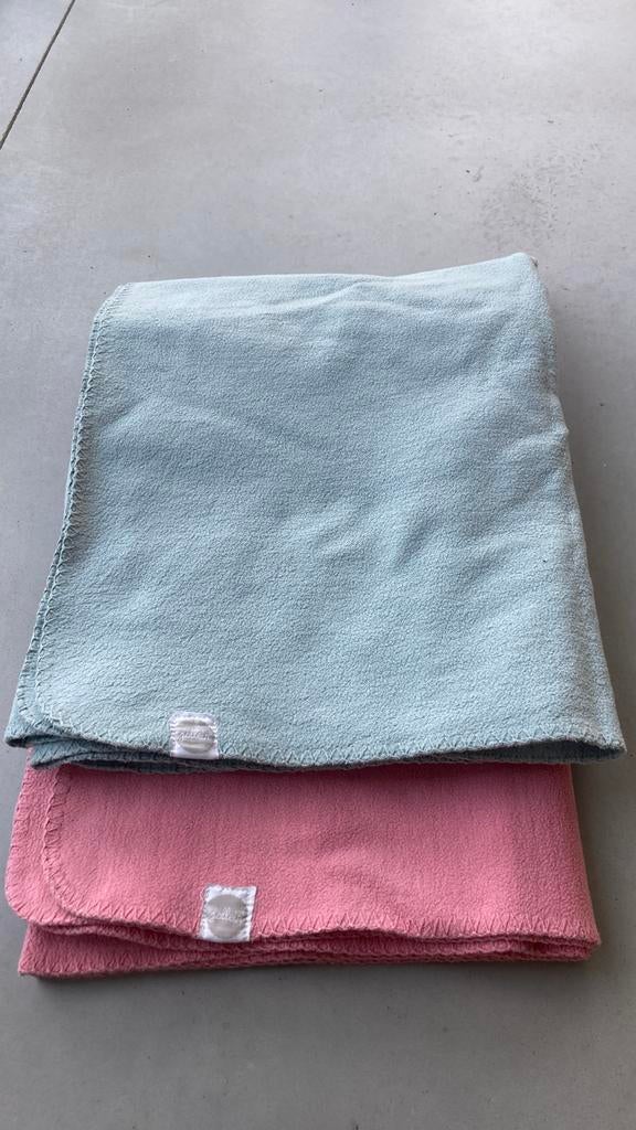 Roze babydeken Jollein, Kinderen en Baby's, Ophalen of Verzenden, Gebruikt, Roze