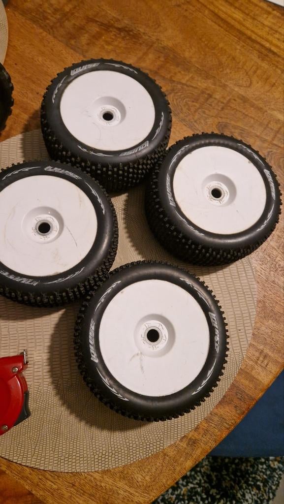 Louise RC 1:8 wielen set - 17mm, street / truggy, Ophalen, Gebruikt, Overige typen, Auto onroad