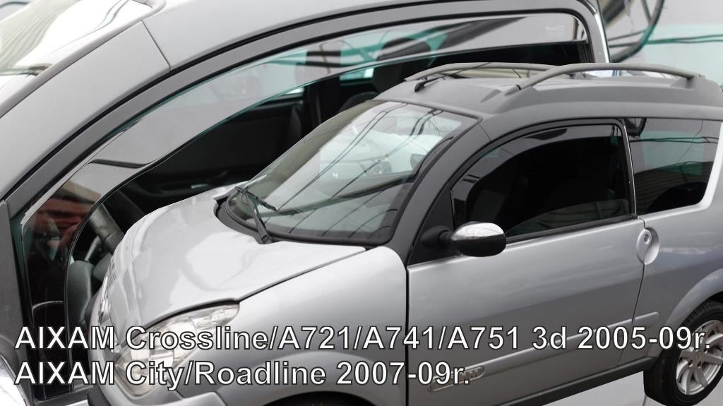 zijwindschermen Aixam oa City Crossline Crossover pasvorm, Ophalen of Verzenden, Nieuw