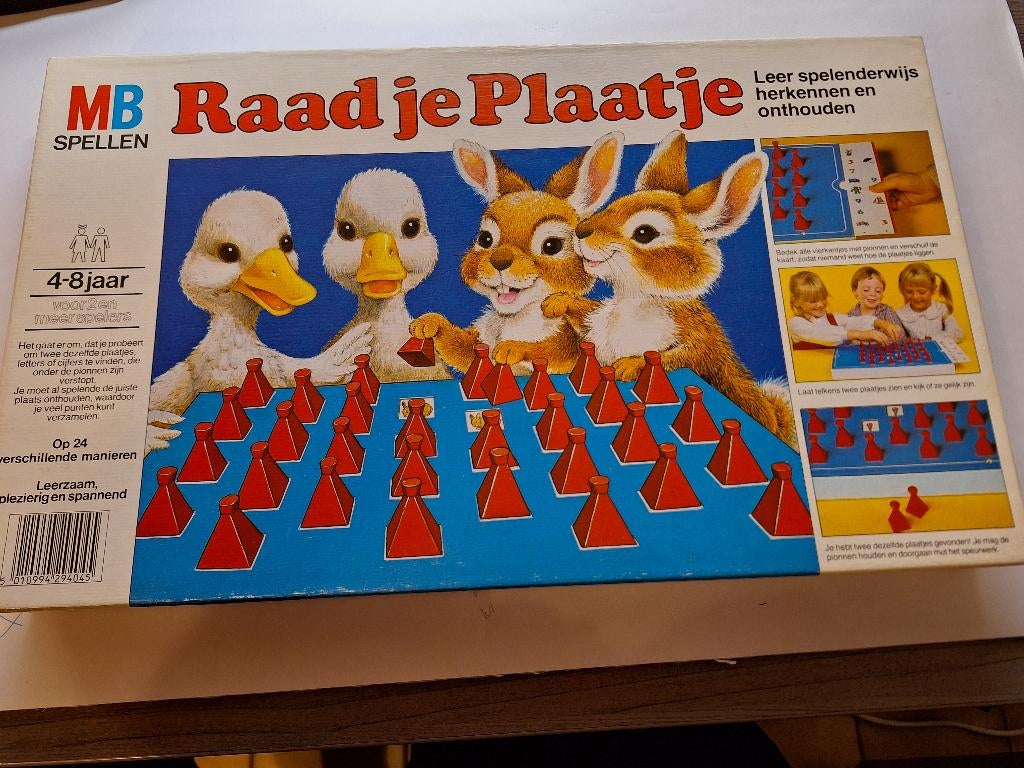 RAAD JE PLAATJE, Een of twee spelers, Ophalen, Zo goed als nieuw, MB spelen