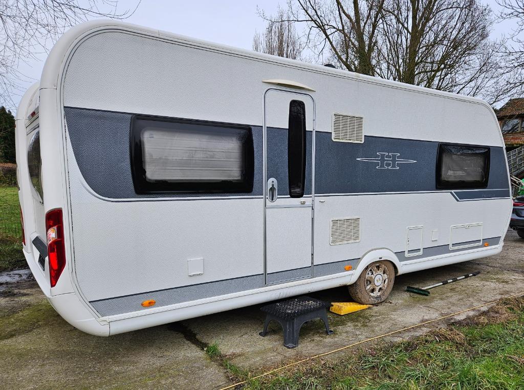 Caravane Hobby 560 UL 2014 du 1er propriétaire, Jusqu'à 4, Hobby, Airco, Particulier