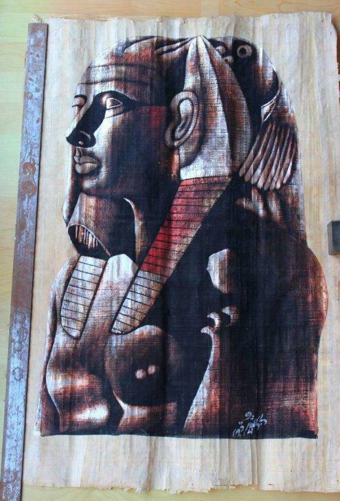 grand papyrus d'Égypte, Antiquités & Art, Enlèvement ou Envoi