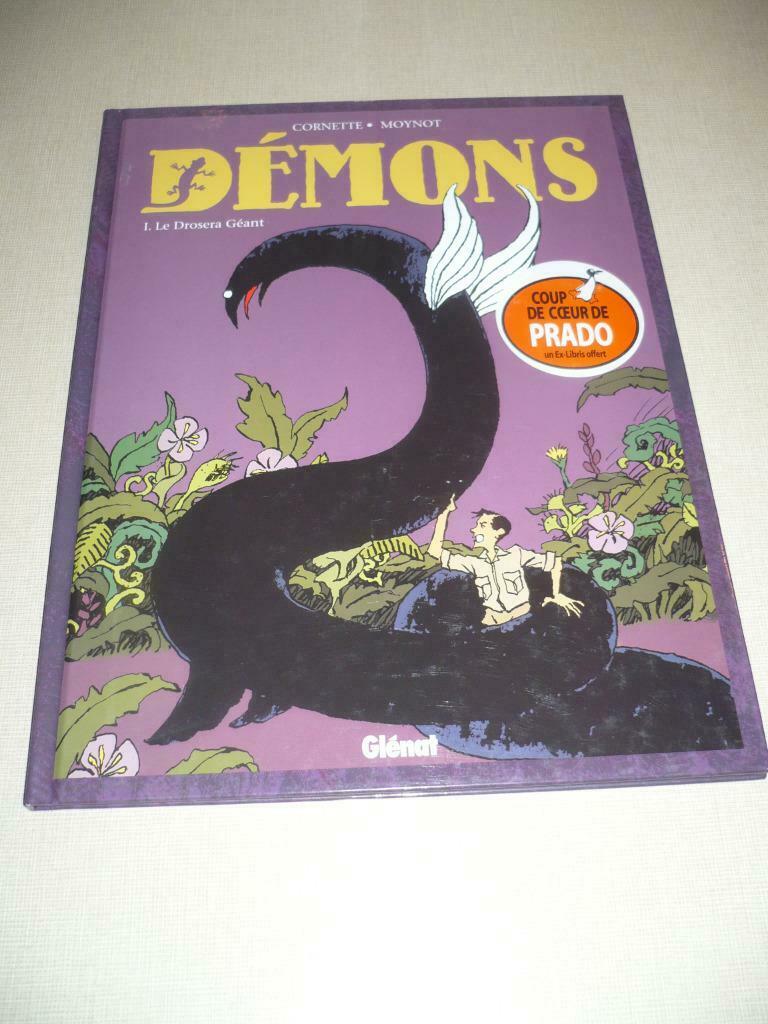 Démons N° 1:Le drosera géant + ex libris-, Une BD, Enlèvement ou Envoi, Utilisé