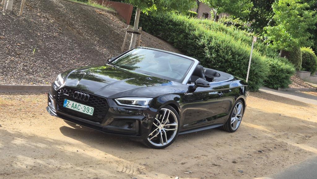 Audi A5 Cabrio QUATTRO 2.0T full S-Line! Nieuwstaat., Auto's, Audi, 4 zetels, 1995 cc, 4 cilinders, Cabriolet