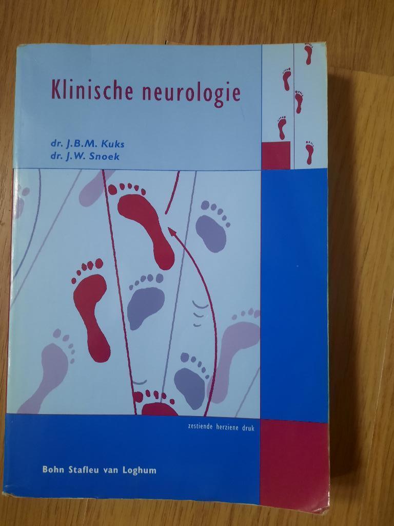 Klinische Neurologie J.B.M. Kuks; J.W. Snoek, Boeken, J.B.M. Kuks; J.W. Snoek, Ophalen of Verzenden, Zo goed als nieuw, Overige onderwerpen