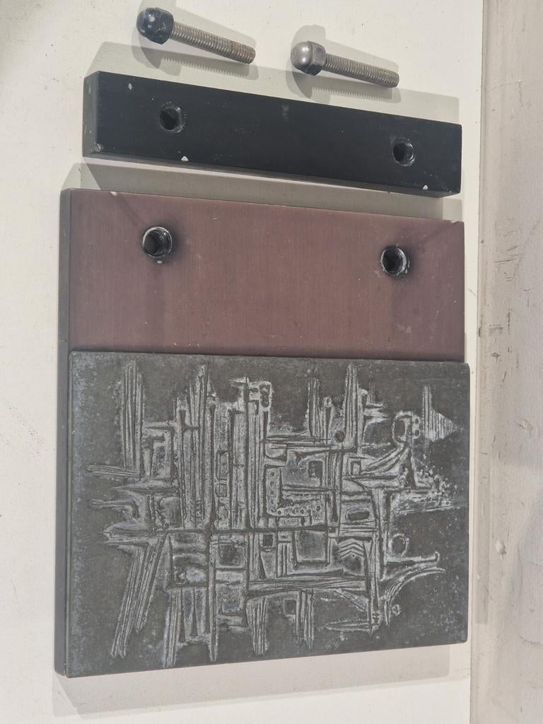 zeldzaam Pia Manu design brutalist deurklink, Ophalen of Verzenden, Zo goed als nieuw, Klink of Kruk
